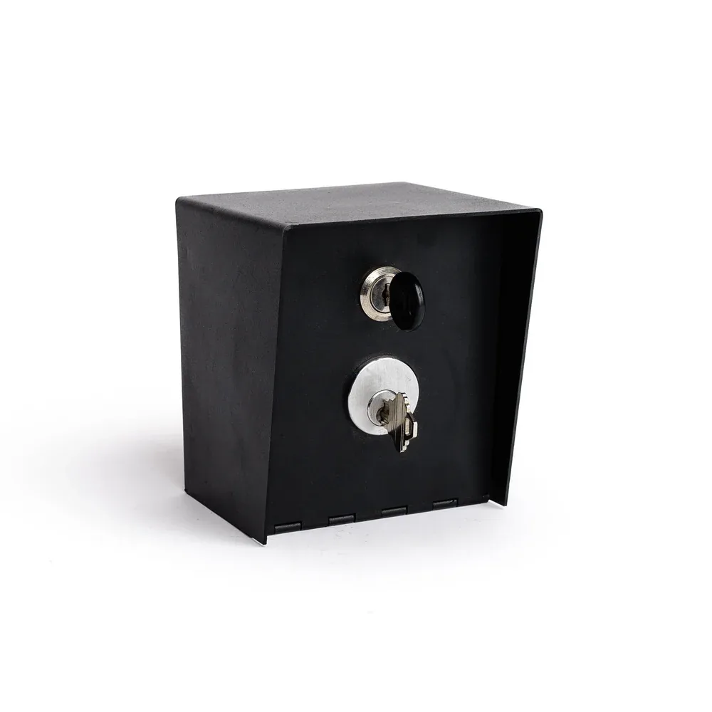 Caja de control con llave